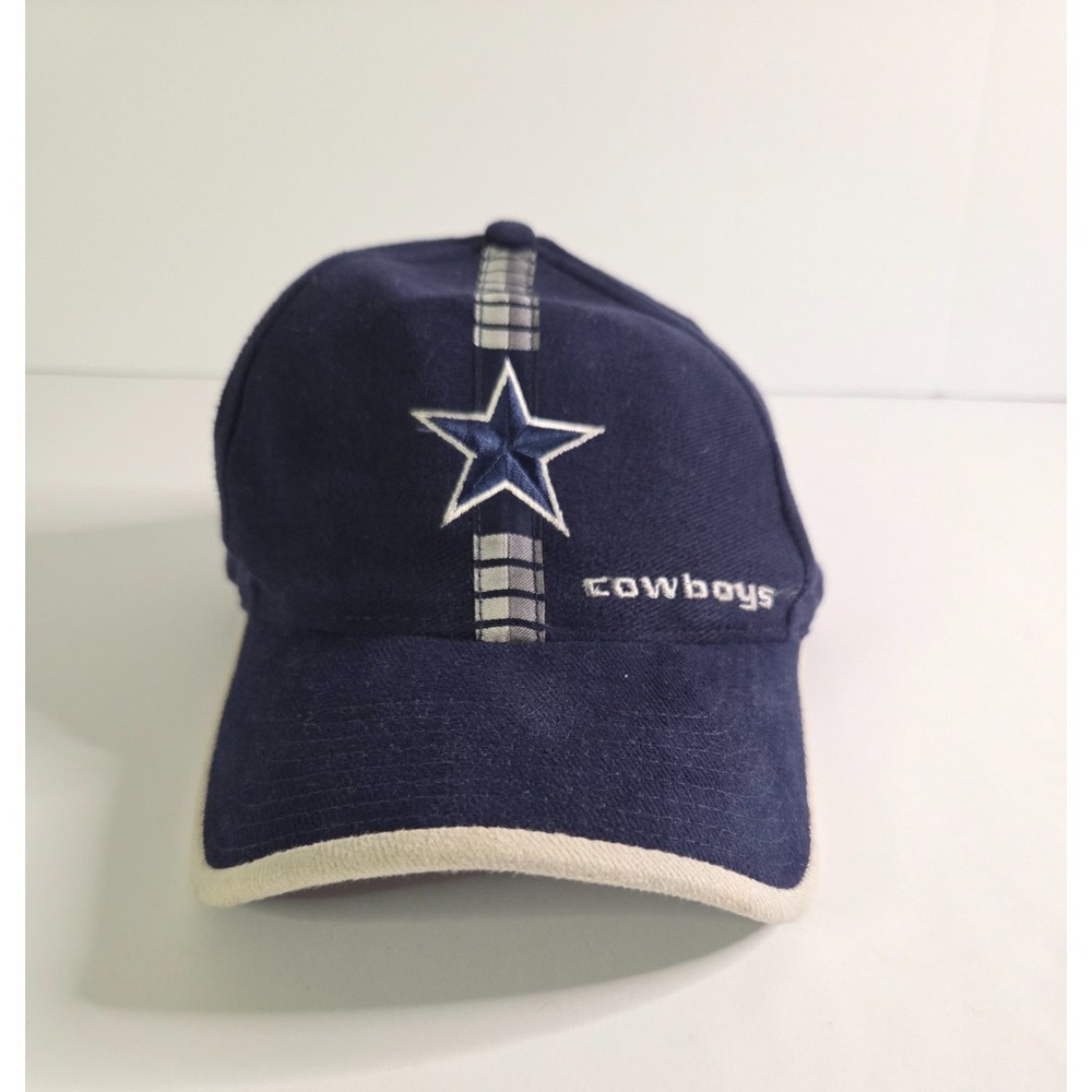 Vintage Logo Athletics Hat Adult Strapback Blue Dallas Cowboys NFL Football Cap